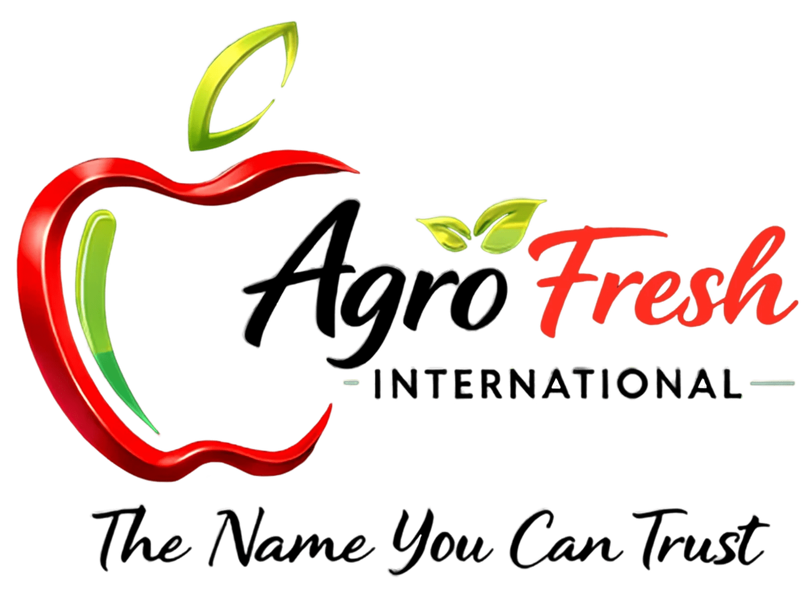 Agro fruits logo black